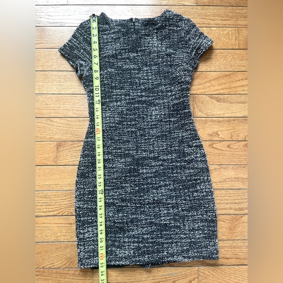 Banana Republic Black and White Tweed Dress Size 0 - Picture 4 of 5
